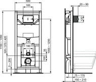  Ideal Standard PROSYS FRAME 120 M 3H    R009567