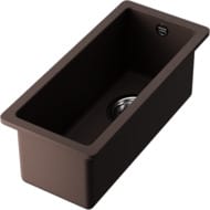Мойка Omoikiri BOSEN 20-U-DC (200х440х170) подстольный монтаж, тетогранит, цвет-шоколад 4993226 — изображение 2