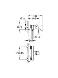 ��������� ��� ���� Grohe Cubeo ���������, �������������, ��� ������, ���� 1018240000