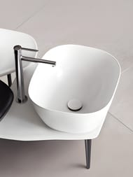 Раковина Vitra Plural (450х450х215) накладная,антибактериальное покрытие,белый мат. 7811B401-0016