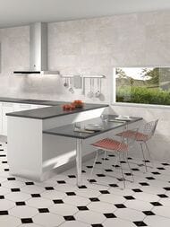 Керамогранитная плитка NICEKER CHIC Cambridge (452х452) белая (кв.м.)
