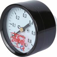 Манометр Росма TM-210Т, 0-6 бар, 1/4", D50мм, заднее подключение (аксиальное) 00000000598