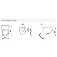 ������ ��������� Laufen PRO (360�530�345) ������������ � �������� soft-close