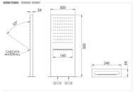 ������� ��� ��������� 50x20 �� Remer INOX SS350SSCAX, ����������� ����� �������