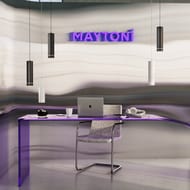 ��������� ���������� Maytoni Orlo (����) P085PL-12W4K-B, 4000K, 12��, 120�, IP20, LED, ������