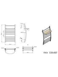 GROTA VELA  "" 530x900  . , . , / . D-1/2"