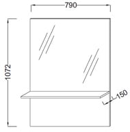  Jacob Delafon STRUKTURA EB1213-N18 (7901501072) , 