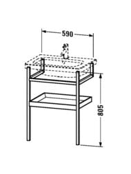    Duravit DuraStyle 590805440  /. . DS988101876