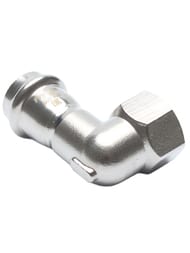 ������ � �������� ������ ����� Franta 22�3/4" � 90*, ����������� ����� SUS 304, V17223400G