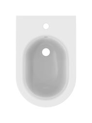 Биде подвесное Ideal Standard BLEND CURVE 355x540x250 со скрытым креплением, белое матовое T3750V1