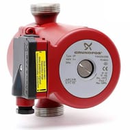 Насос циркуляционный GRUNDFOS UP 20-45N для ГВС, без гаек, 95906472