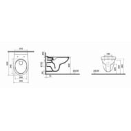 Комплект: Инсталляция Vitra с клавишей хром + унитаз VitrA S10 + сиденье с микролифтом 9842B003-7206