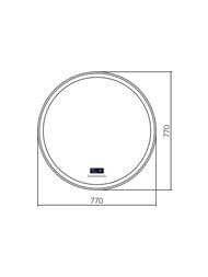 ������� Silver Mirrors Perla neo-6 (770�770) LED-���������, ������, ���, �������� LED-00002768