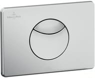 Клавиша смыва Villeroy&Boch ViConnect пластик, хром матовый 92248569