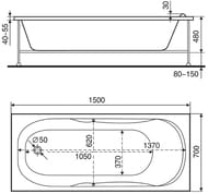 ����� ��������� BAS ����� 1500�700�480 �������������, ��� �������, ��� �����-��������, ����: �����
