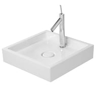 Раковина DURAVIT STARCK 1 470х470х100 покр.WG, шлифов., отверсти под смес., крепление 03874700271