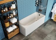 Ванна акриловая VAGNERPLAST HERA 180 (1800х800х430) прямоугольная, белая VPBA180HER2X-04