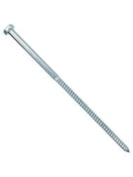 Шуруп сантехнический DIN 571 Zn 10х180 (2 шт.) белый цинк, КР.021710 — миниатюра 1