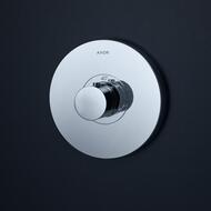 Смеситель Axor ShowerSelect 36721000 Highflow для душа, встраиваемый в стену, термостат, хром