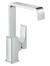 Смеситель Hansgrohe Metropol 32511000 для умывальника, однозахватный, клапан push-open, хром — миниатюра 1