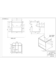 ����� ��� �������� Cersanit LOUNA 60 565�530�438 ���������, ����� 64070