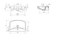 �������� Cersanit CARINA 60 (605�415�160) � ����� ����������, ����� S-UM-CAR60/1-w