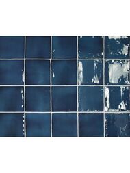 Настенная плитка EQUIPE MANACOR Ocean Blue (100х100) синяя (кв.м.) — миниатюра 1