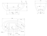 ����� ��������������� Knief Lounge (1850x950x635) ���������, ����� 0100-089