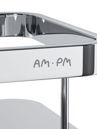 Полка для душа AM.PM Sense L прямая двухъярусная, хром A7453200