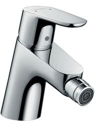 Смеситель для биде Hansgrohe Focus однозахватный, низкий излив, донный клапан, цвет: хром 31920000 — миниатюра 1