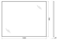  BelBagno (1000x20x800)    SPC-AL-1000-800