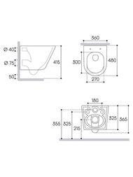 ������ ��������� Aqueduto Cone 360�480�320, ������������, Tornado, ������� ���������, ����� CONT0110