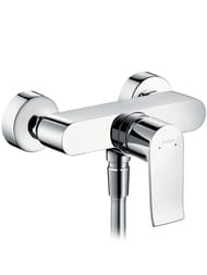 Смеситель Hansgrohe Metris 31680000 для душа, настенный, однозахватный, хром — миниатюра 1