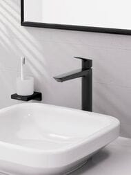 Смеситель Hansgrohe Logis для умывальника, 240 Fine, однозахватный, с д/к черный мат. 71257670 — изображение 3