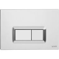 Клавиша смыва двойная VITRA Loop R пластик, цвет глянцевый хром 740-0680