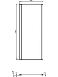 ������� ������ Ideal Standard CONNECT 2 L (850�1950) ������� ����� ������, ������ ���������� K9301V3