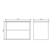 ����� COMFORTY ������-75 (770�555�470) ���������, � ���������, ��� ����� 00004137097