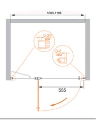 ������� ����� CEZARES ELENA (1080-1100�1950) W-B-12-110-C-Cr ������ �����/����