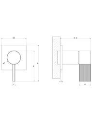 ��������� ��� �������� Gessi Inverso Rigato ������� �����, ��� ������, ������ ����. 73509.149