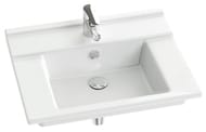 Умывальник-столешница Jacob Delafon STRUKTURA EXI112-00 (600х480) отверстие под смеситель, белая