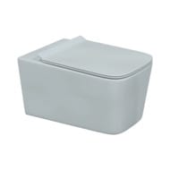 Унитаз подвесной Berges FLOE 550х360х335 безободковый, сиденье Floe Slim SO, микролифт, белый 082121