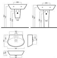 �������� ���������  Hatria Nido YXEP01 480�680�185 �������, ��������� ��� ���������, �����