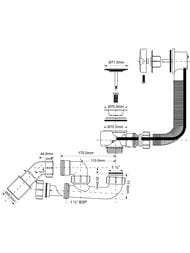 ������� ��� ����� McAlpine �������, � ��������,������ �������� ������, ������� 575��, MRB2CBNS-PB