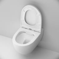 Унитаз подвесной AM.PM Awe 370х565х410 C111700WH безободковый FlashClean без сиденья