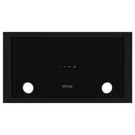 Вытяжка Korting KHI 6777 GN (520х285) 800 м3/ч, 190 Вт, черное стекло