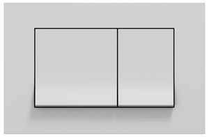 Клавиша смыва Jacob Delafon двойной смыв, белый глянцевый E20858-00