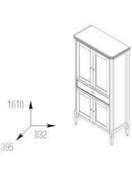 ����� Caprigo �������� blue pastello vintage 832�1610�395 � ������ 11152-�044
