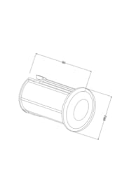 ������������ ���������� Maytoni Flash (����) O044DL-L1S3K3, 3000K 1�� IP 67, �������