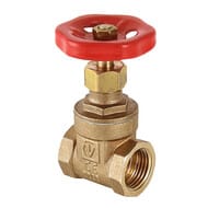 Задвижка клиновая 1 1/4"ВВ VALTEC латунь PN16 VT.012.RG.07