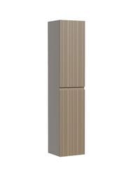 Шкаф-пенал SANCOS Code PCD35GB 350х350х1650 подвесной, 2 дверцы, реверсивные петли, Серо-бежевый